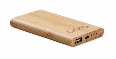 Logotrade promotional giveaways photo of: 4000 mAh Bamboo power bank